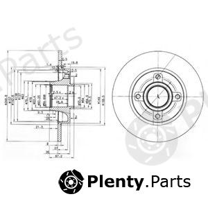  DELPHI part BG3962 Brake Disc