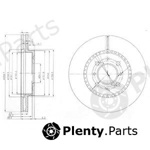  DELPHI part BG3965 Brake Disc