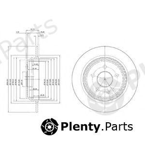  DELPHI part BG3969 Brake Disc