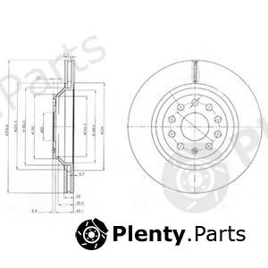  DELPHI part BG3975 Brake Disc