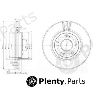  DELPHI part BG3977 Brake Disc