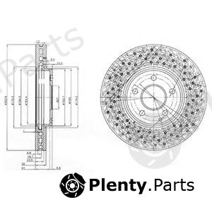  DELPHI part BG3986 Brake Disc