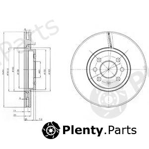  DELPHI part BG3989 Brake Disc