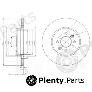  DELPHI part BG3992 Brake Disc