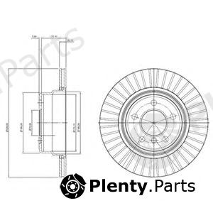  DELPHI part BG3999 Brake Disc