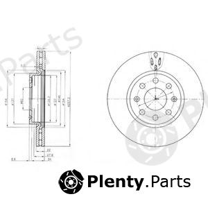  DELPHI part BG4004 Brake Disc