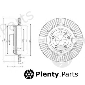  DELPHI part BG4020 Brake Disc