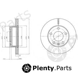  DELPHI part BG4023 Brake Disc