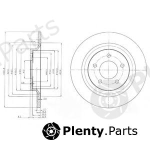  DELPHI part BG4026 Brake Disc