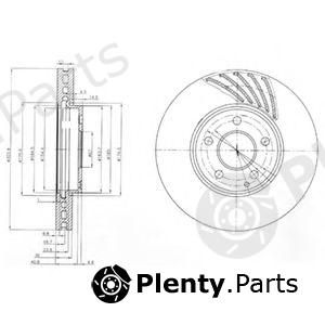  DELPHI part BG4029 Brake Disc