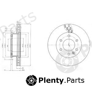  DELPHI part BG4032 Brake Disc