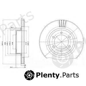  DELPHI part BG4052 Brake Disc