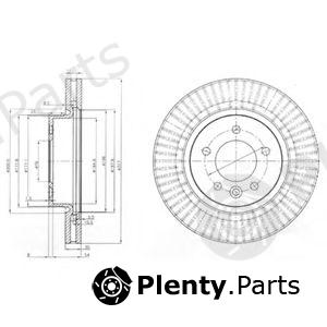 DELPHI part BG9006 Brake Disc
