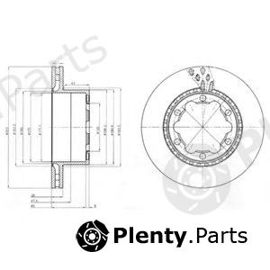  DELPHI part BG9015 Brake Disc