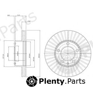  DELPHI part BG9692 Brake Disc
