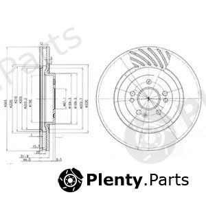  DELPHI part BG9759 Brake Disc