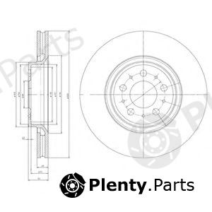  DELPHI part BG4071 Brake Disc
