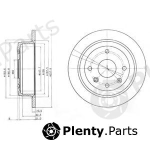  DELPHI part BG4091 Brake Disc