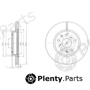  DELPHI part BG4093 Brake Disc