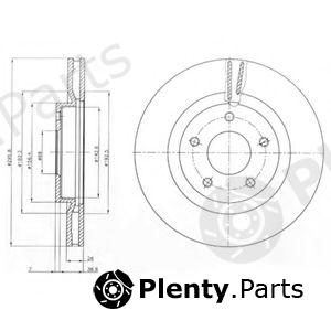  DELPHI part BG4109 Brake Disc