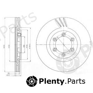  DELPHI part BG4112 Brake Disc
