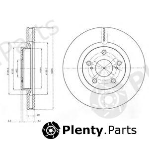  DELPHI part BG4114 Brake Disc