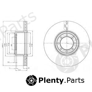  DELPHI part BG4102 Brake Disc