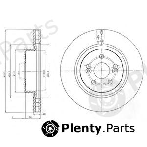  DELPHI part BG4111 Brake Disc