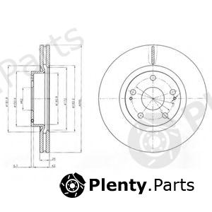  DELPHI part BG4113 Brake Disc