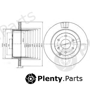  DELPHI part BG4174 Brake Disc