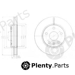  DELPHI part BG4187 Brake Disc
