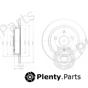  DELPHI part BG4188 Brake Disc