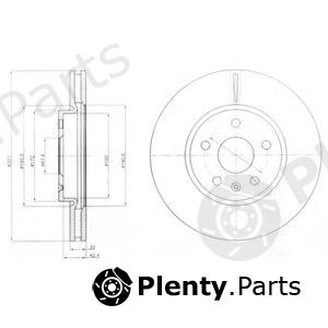 DELPHI part BG4189 Brake Disc
