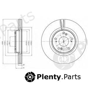  DELPHI part BG4224 Brake Disc