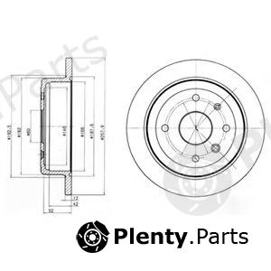  DELPHI part BG4194 Brake Disc