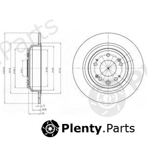  DELPHI part BG4196 Brake Disc
