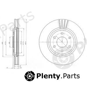  DELPHI part BG4205 Brake Disc