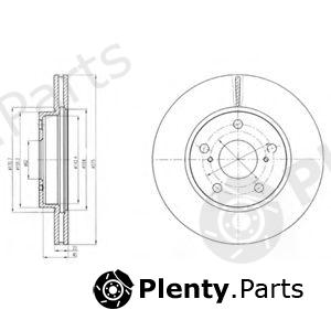  DELPHI part BG4232 Brake Disc