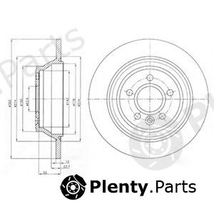  DELPHI part BG4238 Brake Disc