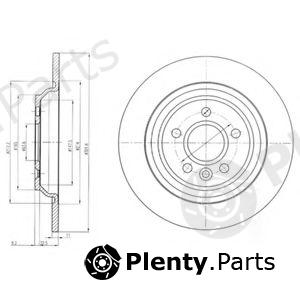  DELPHI part BG4239 Brake Disc