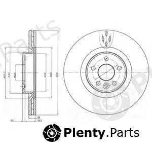  DELPHI part BG9077 Brake Disc