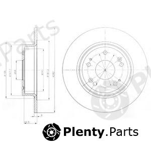  DELPHI part BG4249 Brake Disc