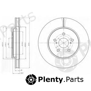  DELPHI part BG4253 Brake Disc