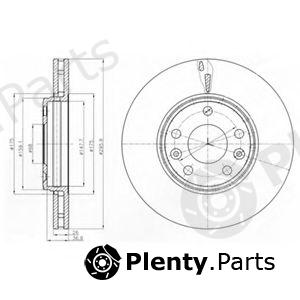  DELPHI part BG4264 Brake Disc