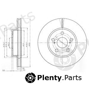  DELPHI part BG4269 Brake Disc