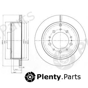  DELPHI part BG4275 Brake Disc