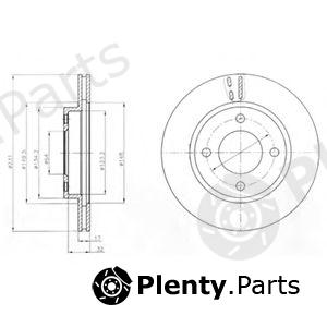  DELPHI part BG4299 Brake Disc