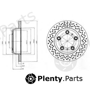  DELPHI part BG4302 Brake Disc