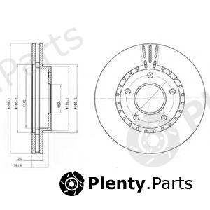  DELPHI part BG4323 Brake Disc