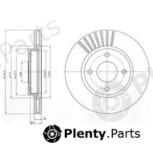  DELPHI part BG4337 Brake Disc